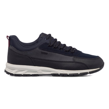 Sneakers nere e blu da uomo Geox Delray, Uomo, SKU m114001359, Immagine 0